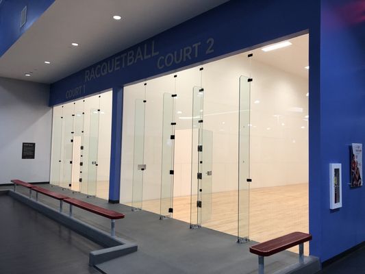 LED Racquetball Court Lighting