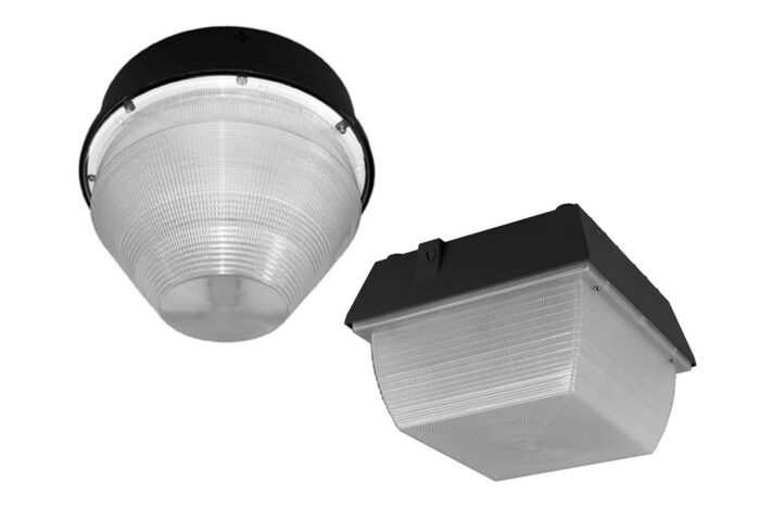 LED Canopy Lights Round and Square Housing