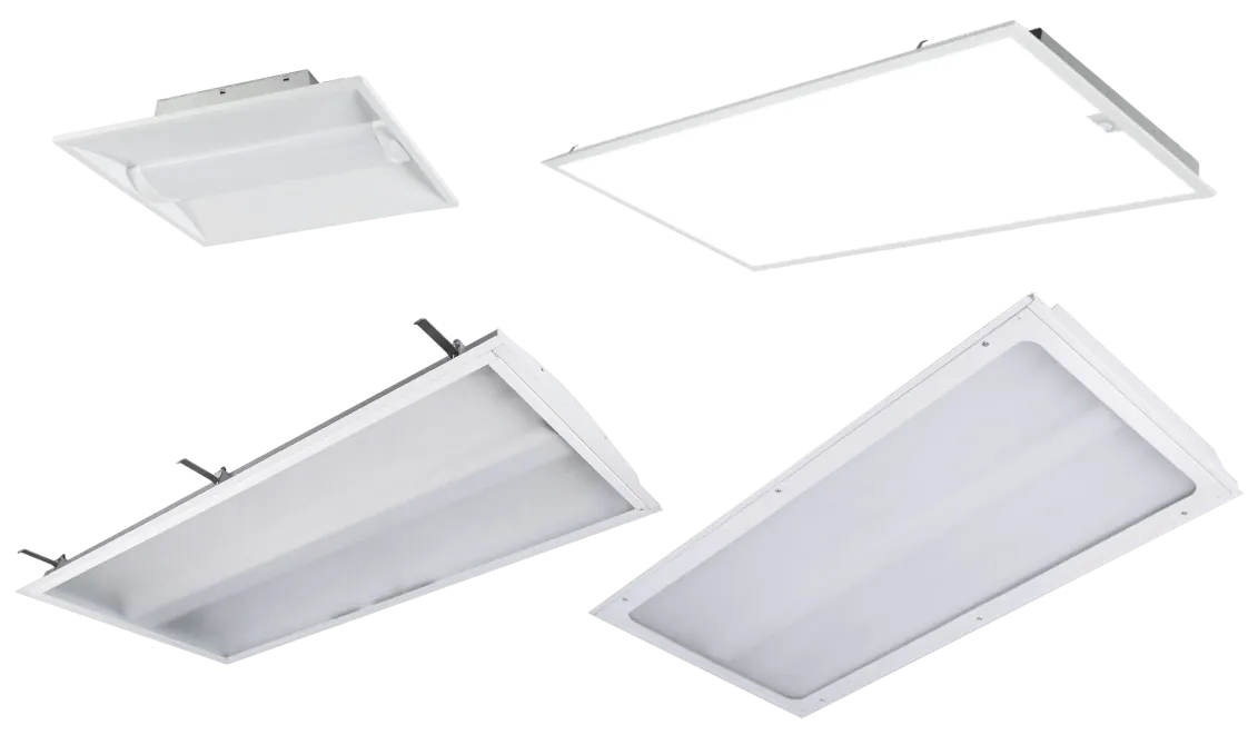 LED Panel Lighting Collage