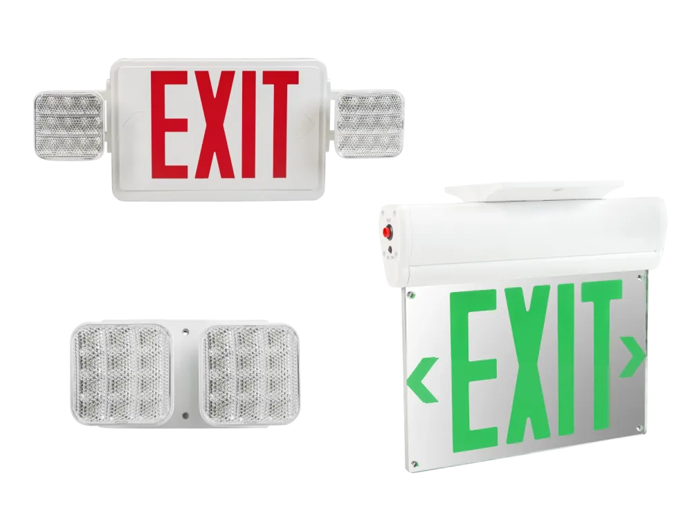 LED Exit and Emergency Lights Category Image