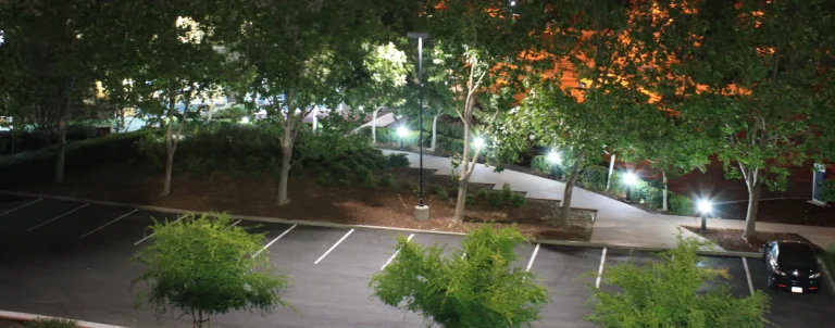 LED Outdoor Fixtures Category Background Image