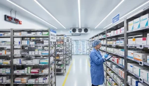 pharmaceutical cold storage application