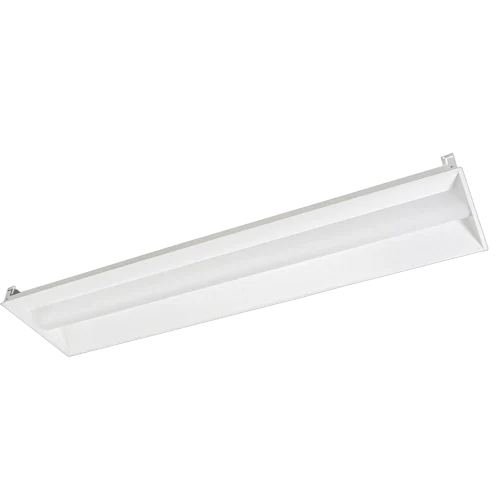 LED Center Basket Troffer | 1x4 | 24W/30W/35W Color and Power Select | Contractor Series