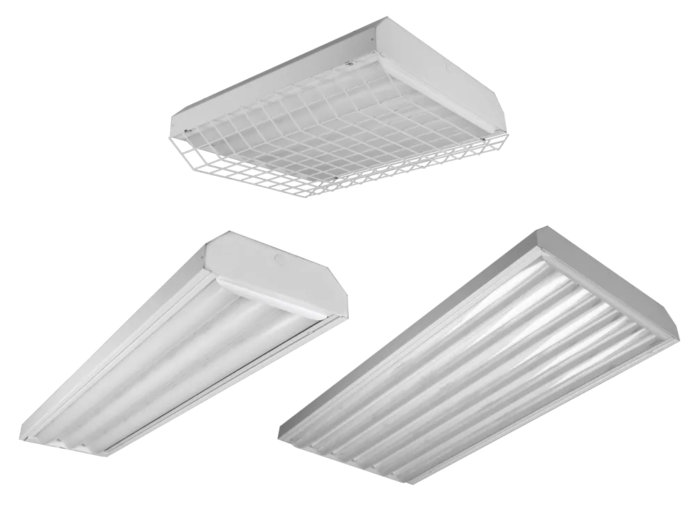 LED high Bay Fixtures Collage Category Image